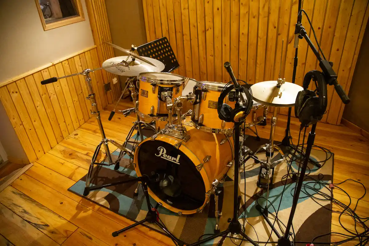 Enregistrement batterie live room Sonaxis